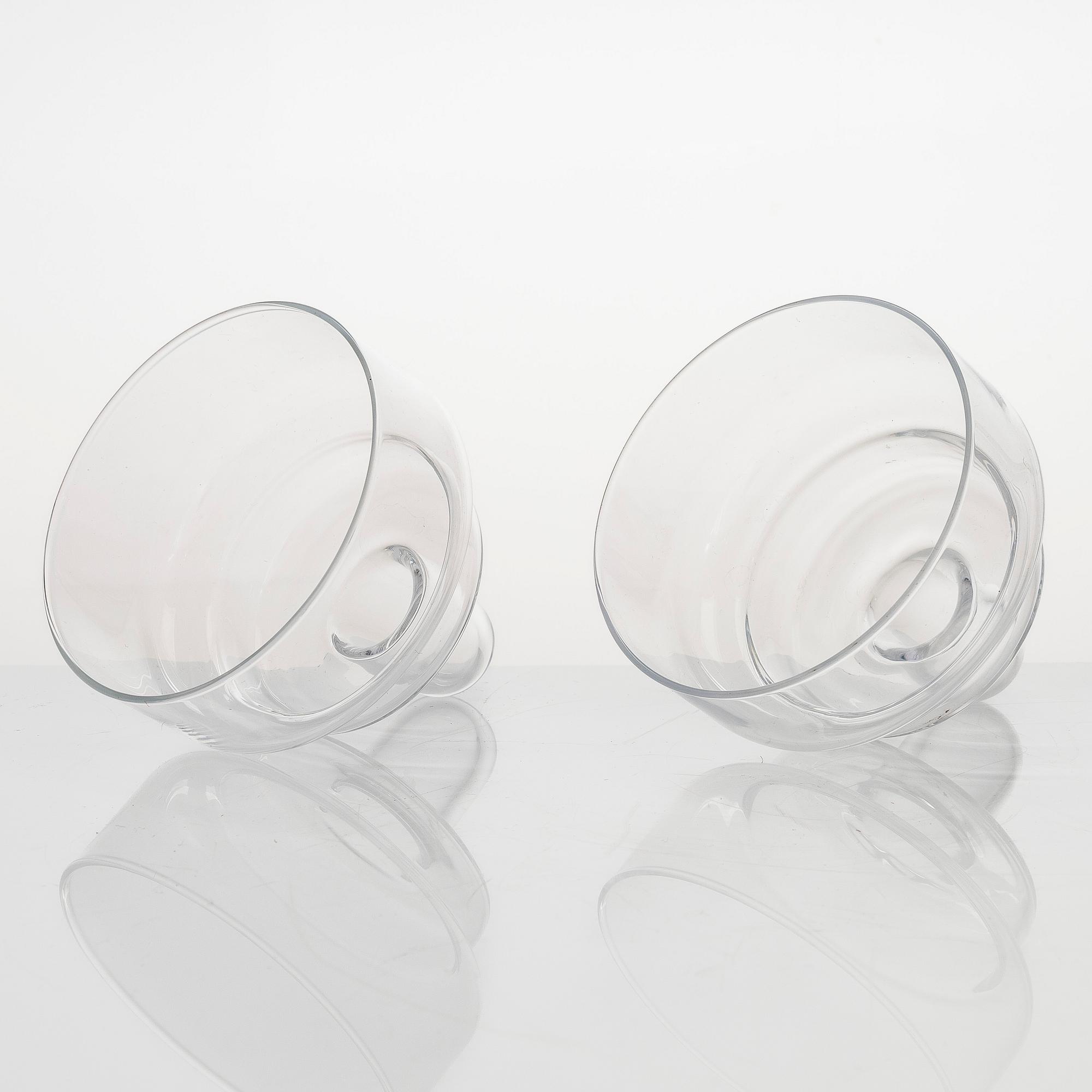 Harri Koskinen,  ljuslyktor, 2 st, "Lantern 60", Iittala, 2000-tal.