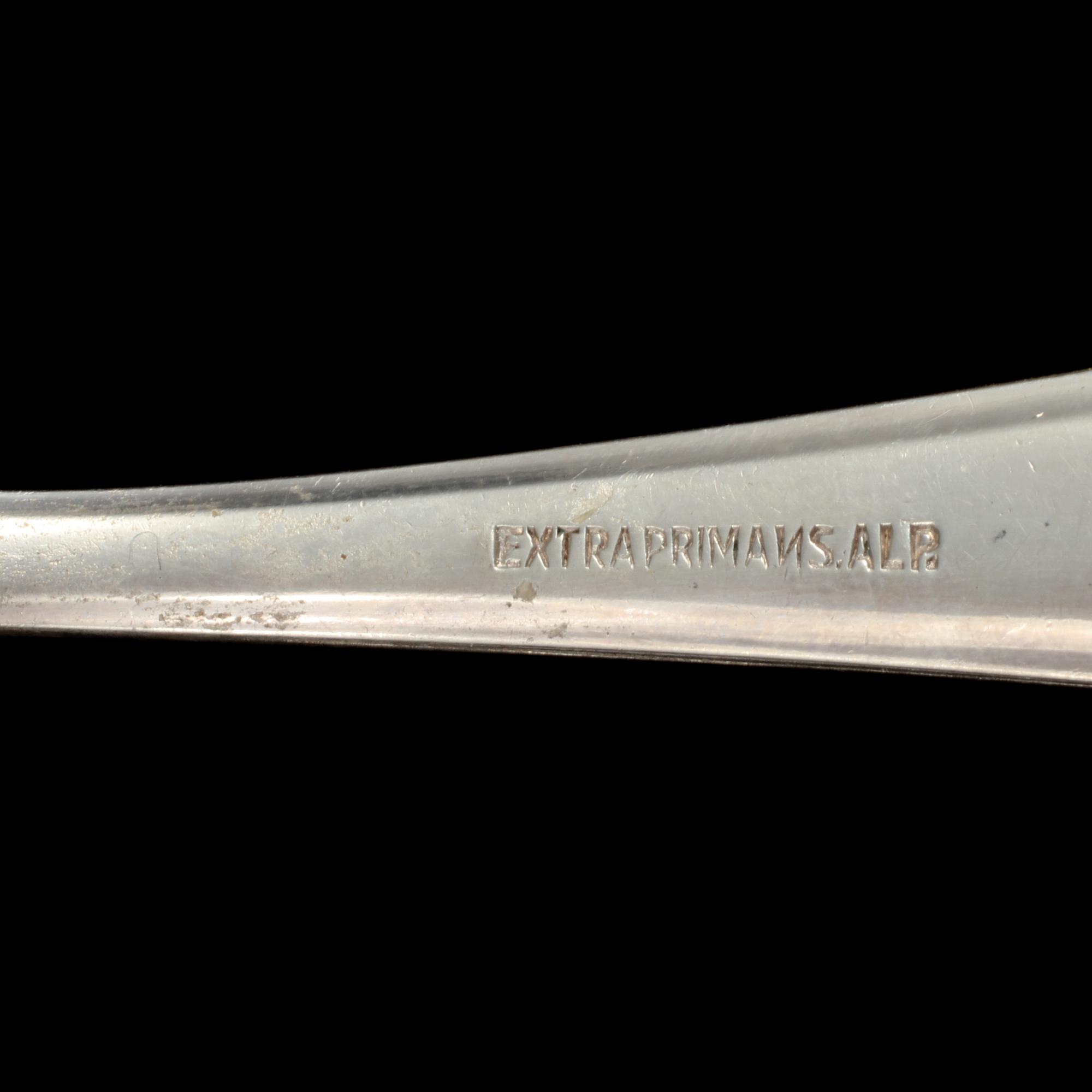 BESTICKSERVIS, 103 delar, nysilver, "Birgitta", 1900-talets andra hälft.