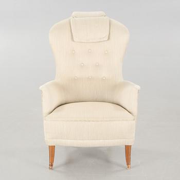 CARL MALMSTEN, fåtölj, "Farmor", 1900-talets andra hälft.