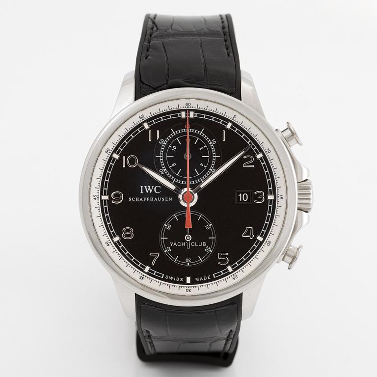 IWC, Schaffhausen, Portuguese Yacht Club, Chronograph, wristwatch, 45,5 mm,.
