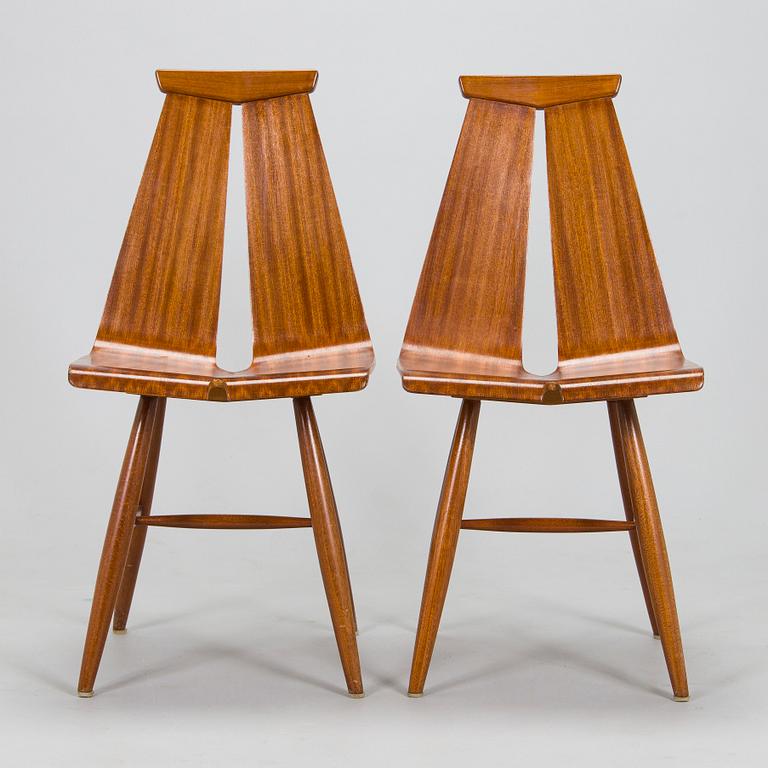 Risto Halme, Five 1960s '441' chairs for Isku.