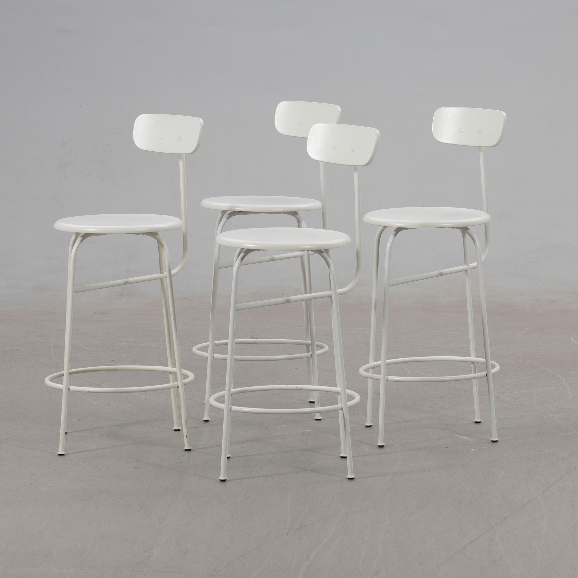 Bar stools, 4 pcs, "Afterroom Counter Chair", Menu.