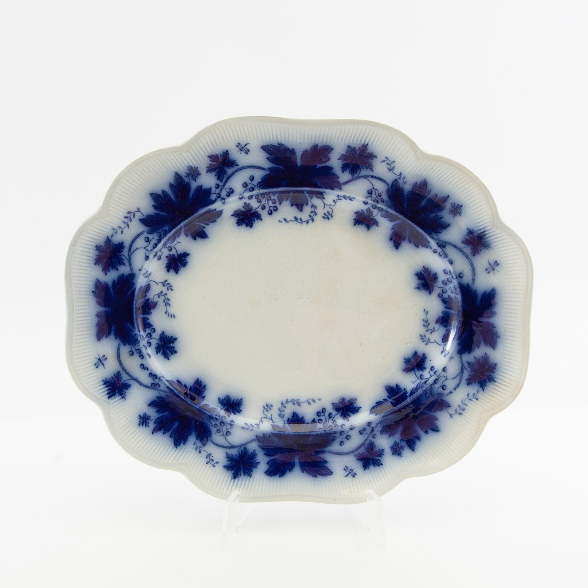 Arthur Percy, servis, ca 68 dlr "Vinranka", Gefle, 1900-talets första hälft.