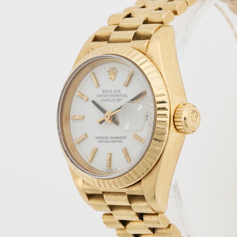 Rolex, Oyster Perpetual, Datejust, wristwatch, 26 mm.