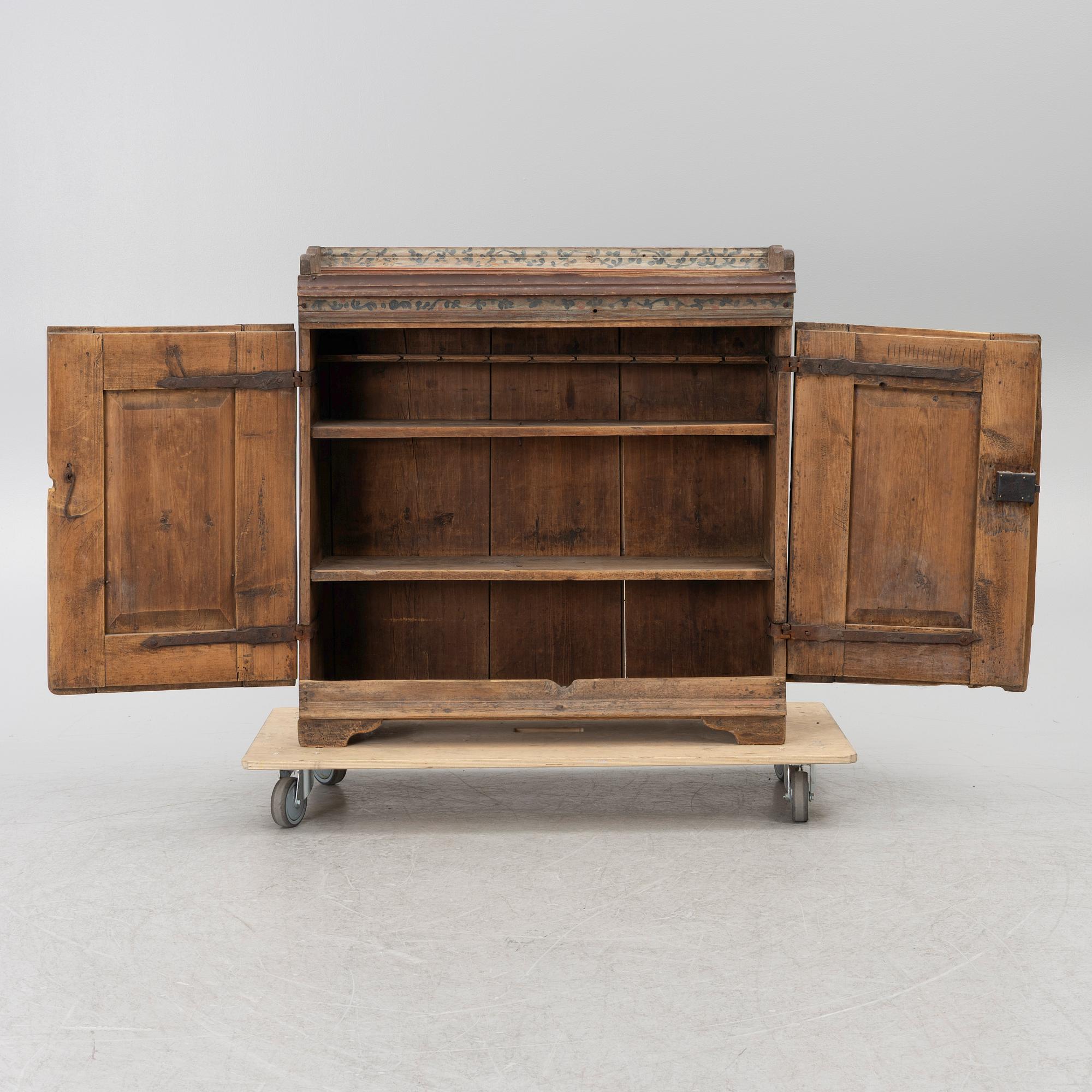 Sideboard, folk art, 19th century.