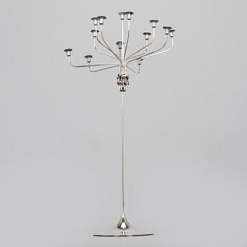 Tapio Wirkkala, kandelaber "TW412", silver Kultakeskus, Tavastehus 1985.