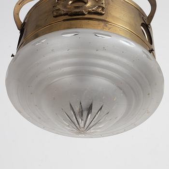 Taklampa, jugend, tidigt 1900-tal.