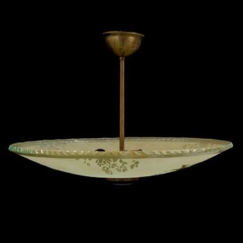 A 1930s ceiling light.