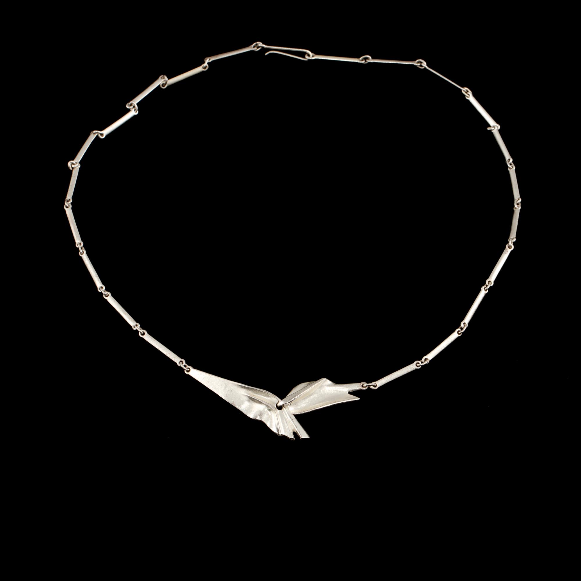COLLIER, sterlingsilver, Björn Weckström, Lapponia, 1996. Vikt 16 g.