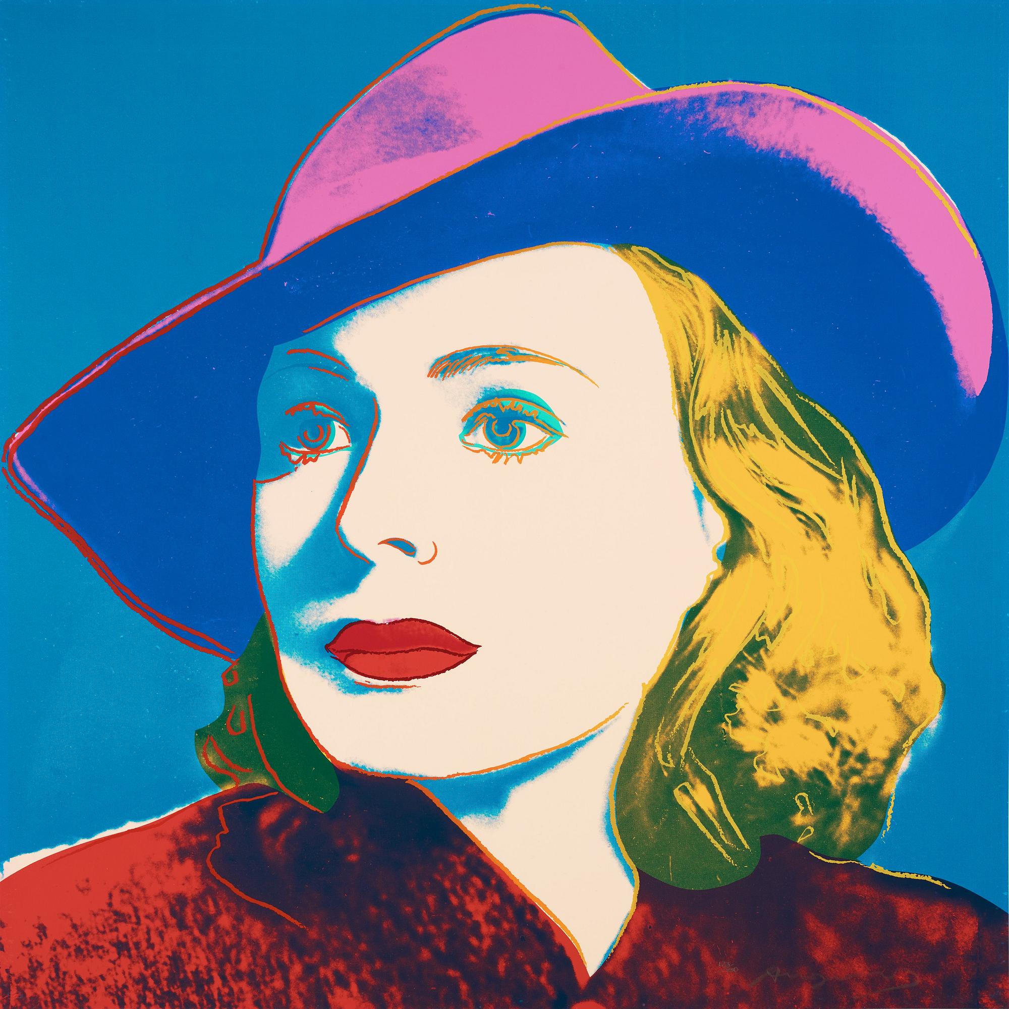 アート・デザイン・音楽 ANDY WARHOL PORTRAITS OF INGRID BERGMAN Andy Warhol, 