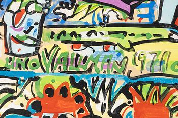 Uno Vallman, "By the window.".