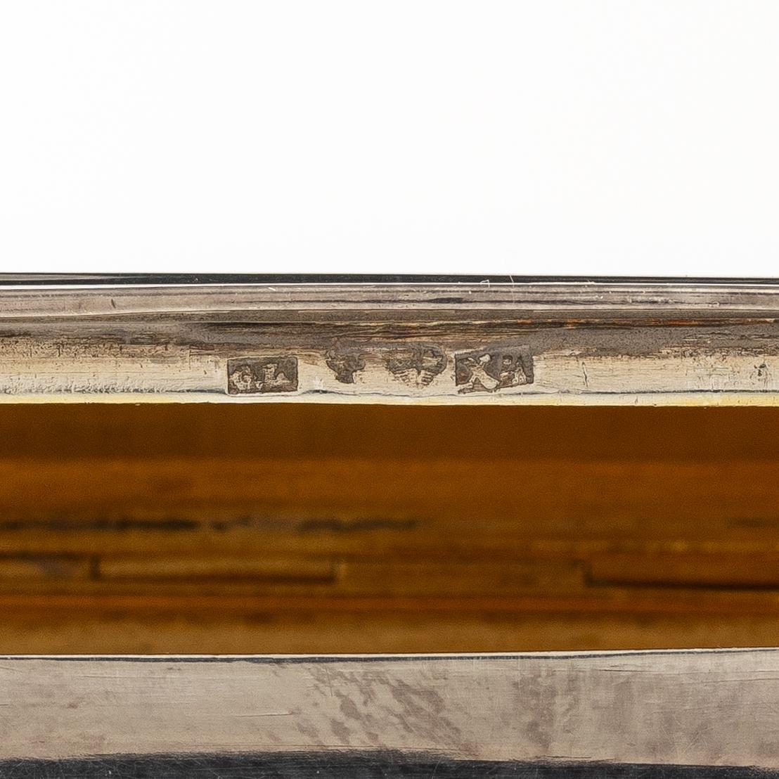 Silver, 5 pieces, Sweden 19th-20th century.