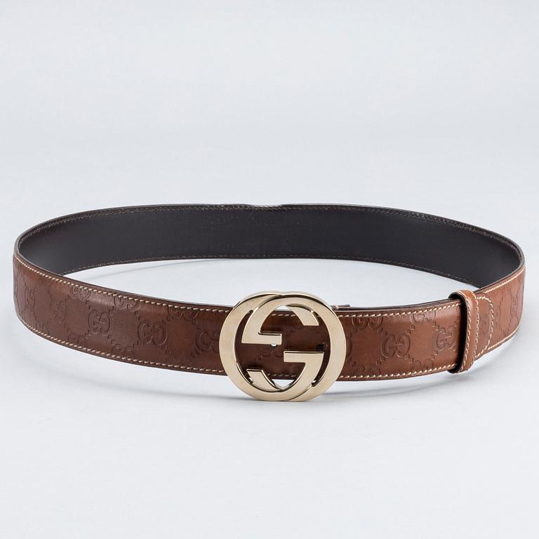 GUCCI, belt.