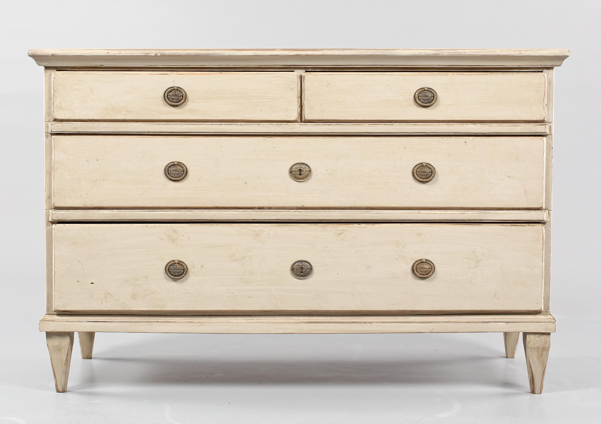 BYRÅ, gustaviansk stil, tidigt 1800-tal.