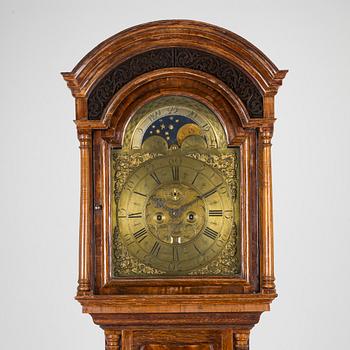 Longcase clock by Matthew Bushel, Aston England.
