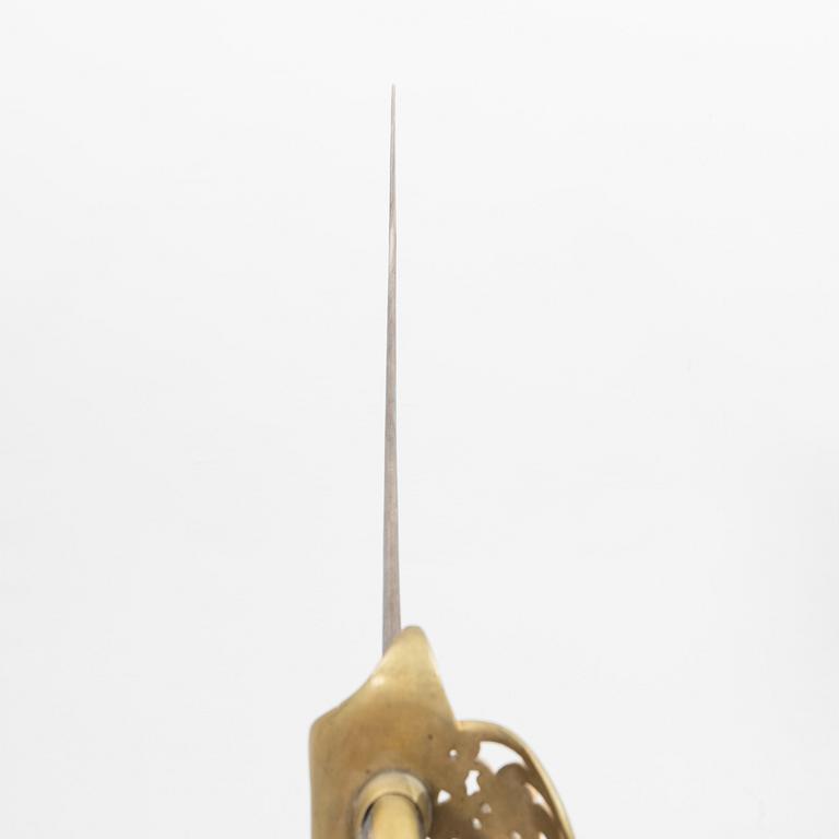 Sabel m/1859 för officer vid Infanteriet.