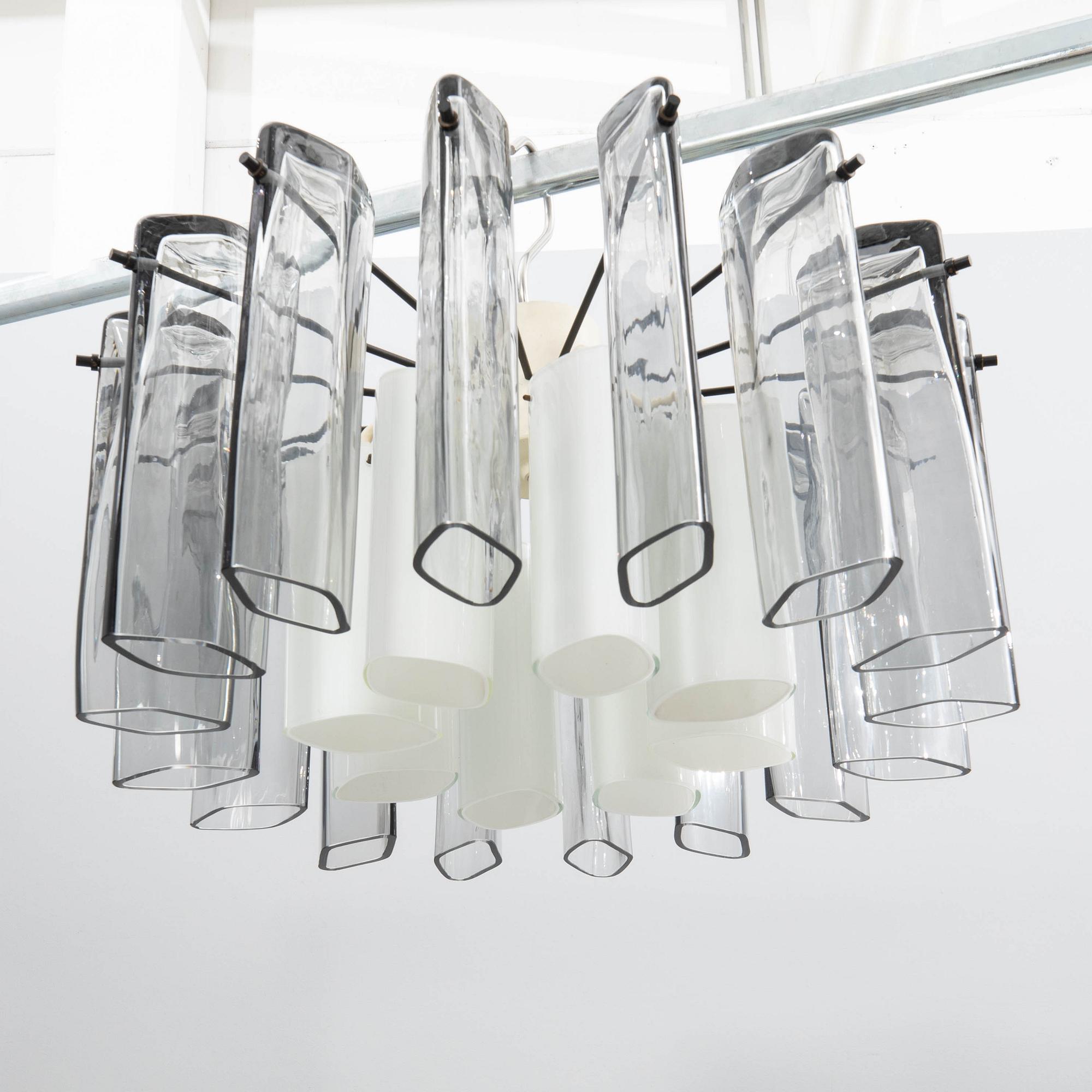 Gert Nyström ceiling lamp "Ark" Fagerhult 1960s.