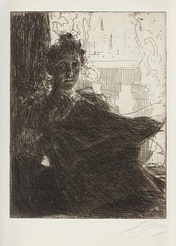 137. Anders Zorn, "Mrs. Emma Zorn".