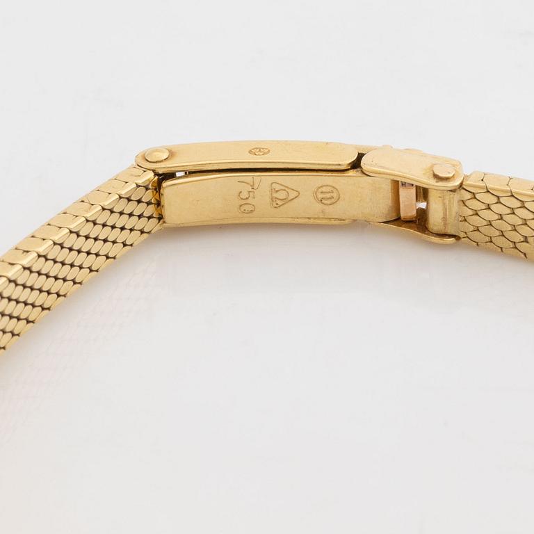 Omega, 18K gold ladies watch.