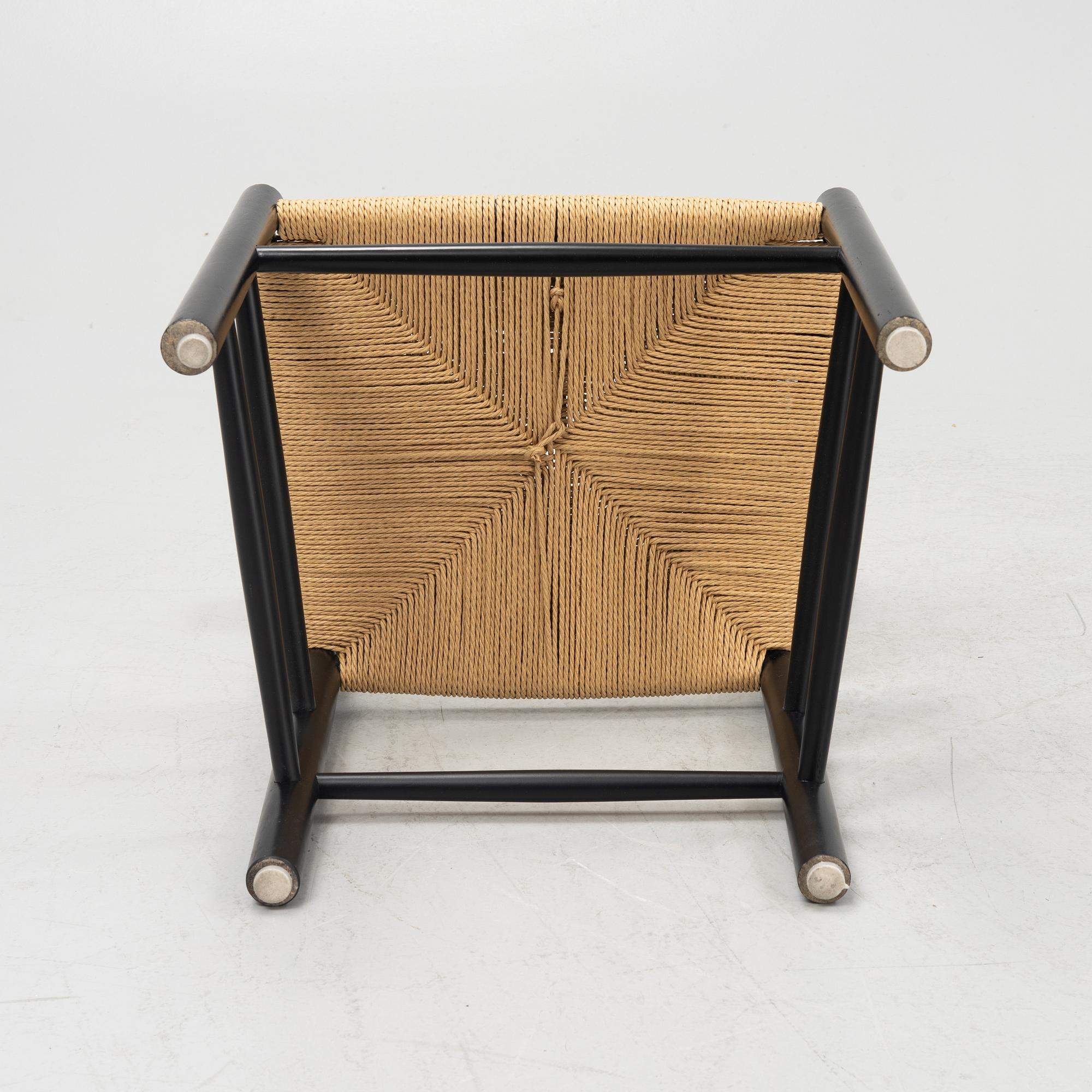 Børge Mogensen, six "J39" chairs, Denmark.