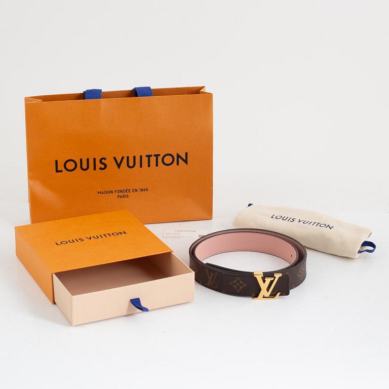 Louis Vuitton, skärp, "Reverse belt", storlek 90.