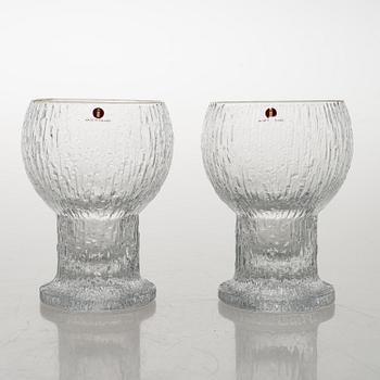 TIMO SARPANEVA, set of 12 'Punkku' drinking glasses from Kekkerit (Party) series for Iittala.