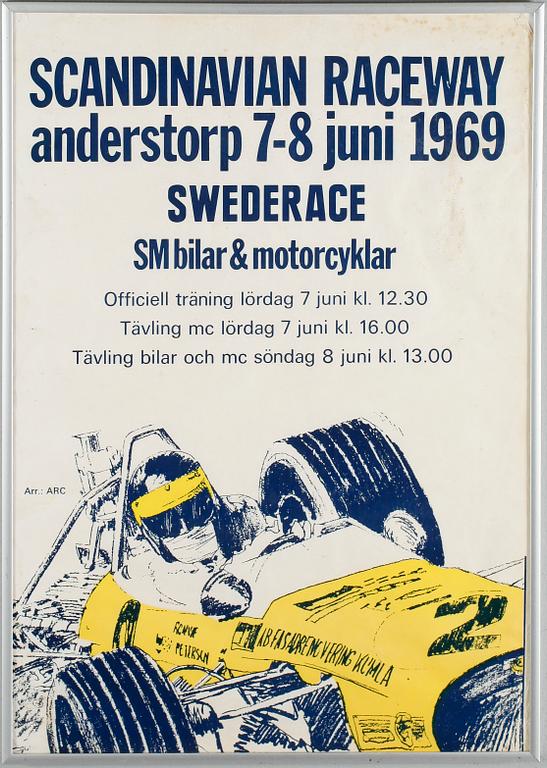 AFFISCHER, 4 st, 1900-talets andra hälft.