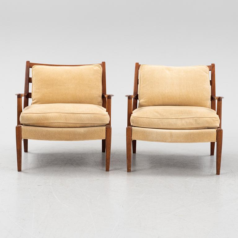 Arne Norell, a pair of 'Löven' lounge chairs from Norell Möbler.