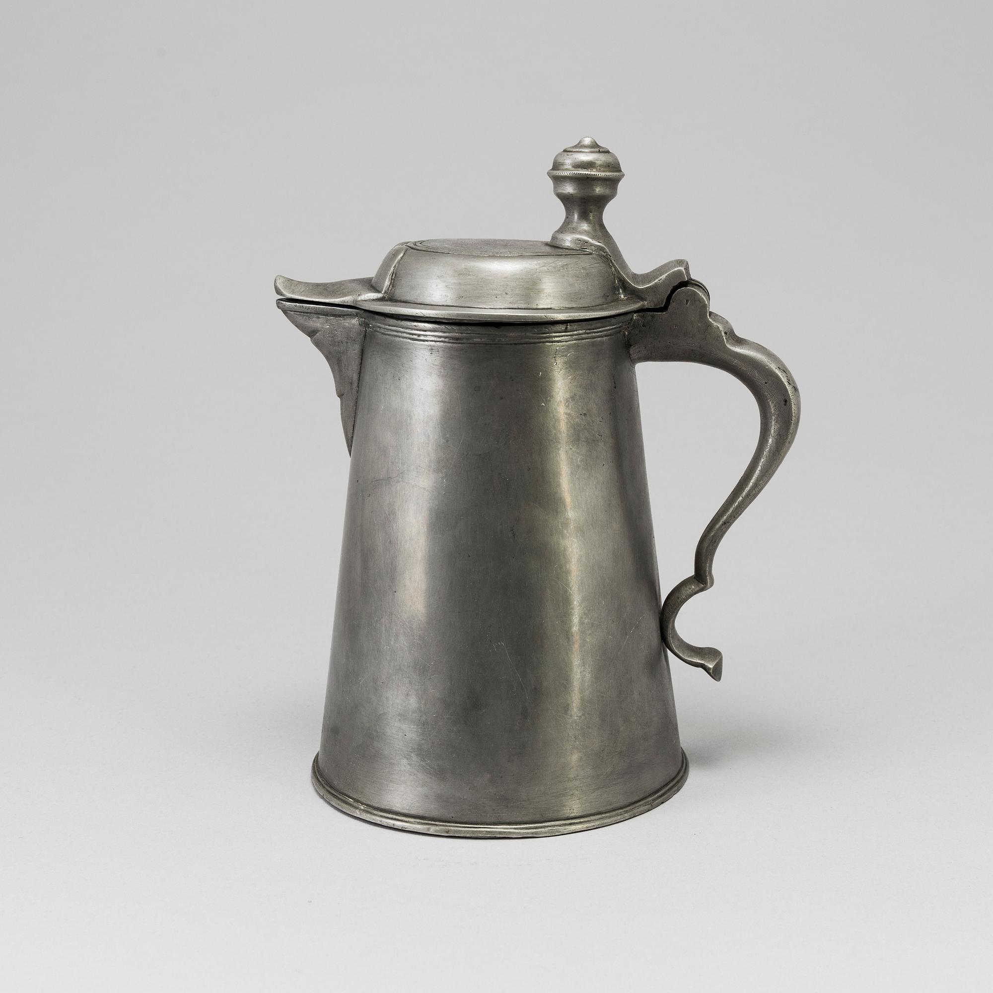 STOP, tenn, otydliga stämplar, 1800-tal.