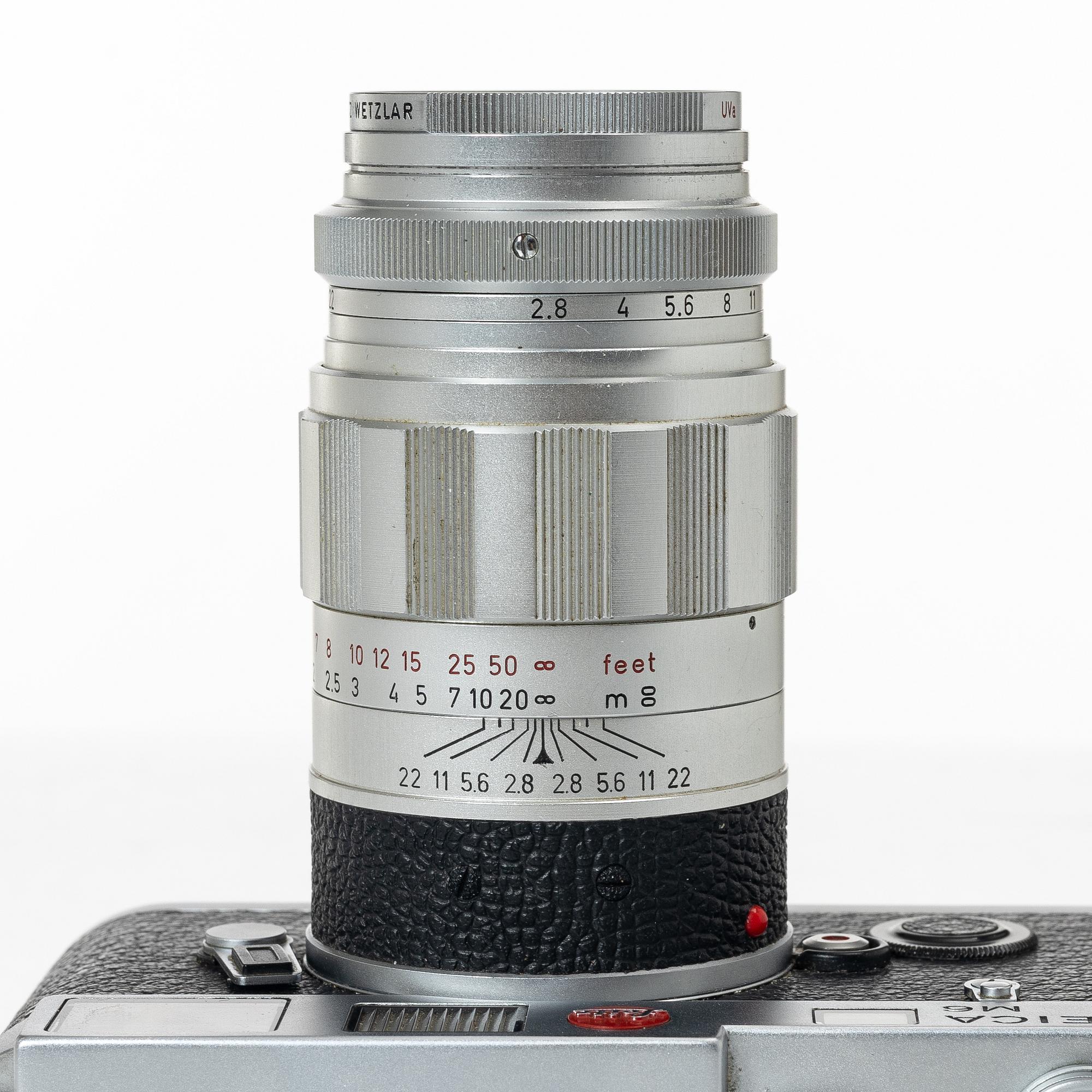 Leica M6 Black, no. 1713861, 1987.