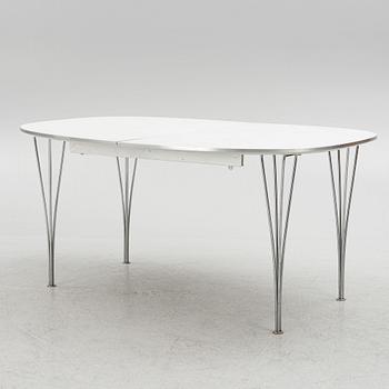 Bruno Mathsson & Piet Hein, a dining table, 'Superellips', Fritz Hansen, Denmark, 1984.