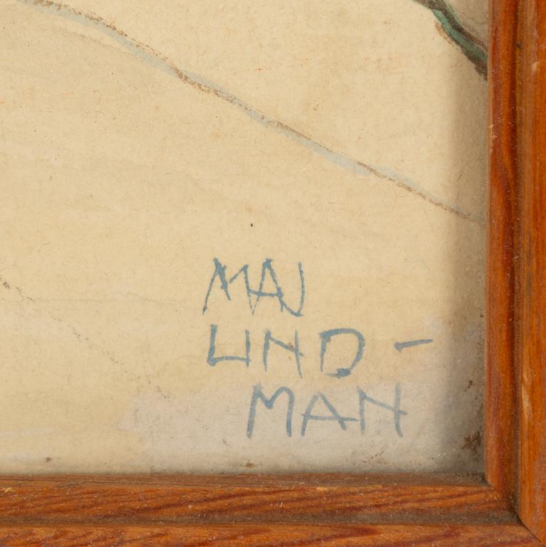 Maj Lindman, 'March' and 'April'.