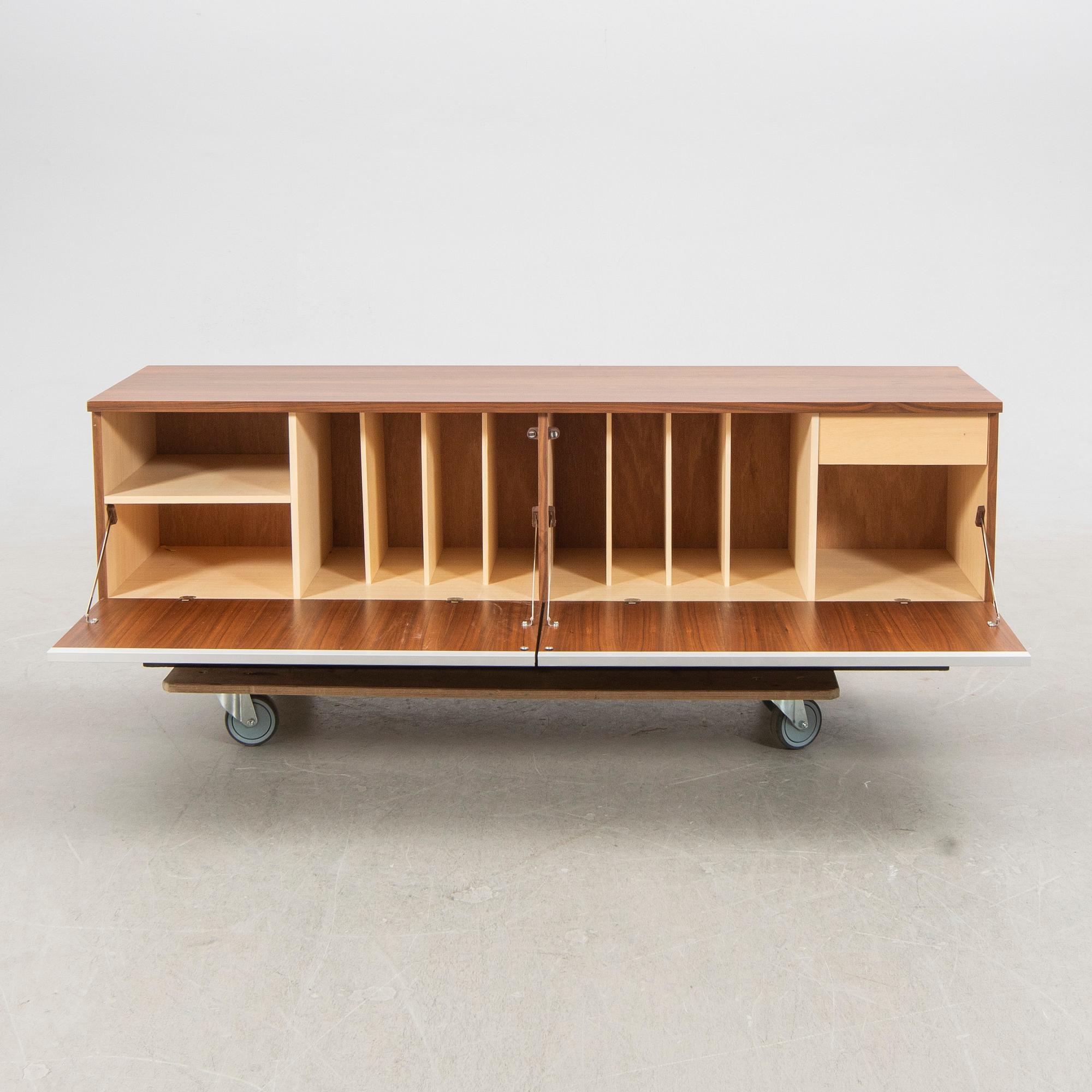 Jan Ole Ertzeid, sideboard, "Mambo", Bruksbo Design Office, Bagn Møbelindustri, Norway, 1970s.
