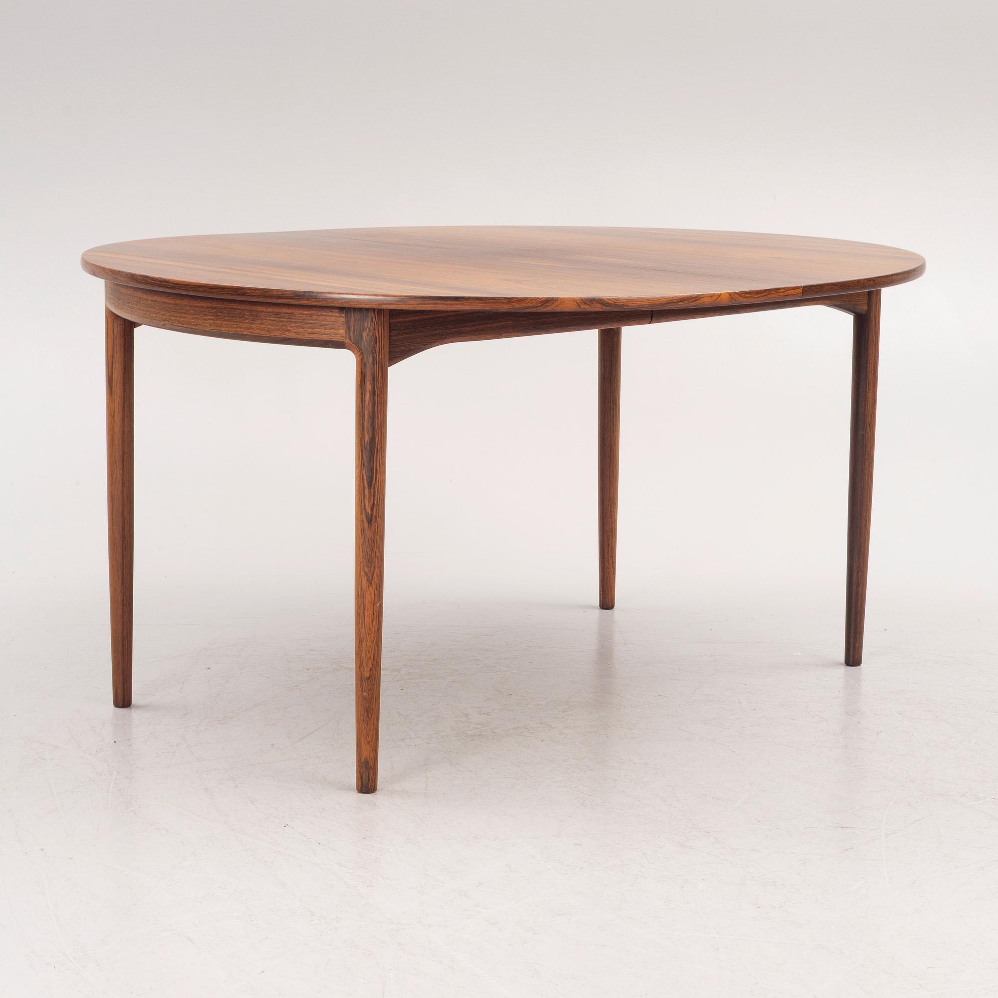 Ib Kofod Larsen, matgrupp, 5 delar, Säffle Möbelfabrik, 1960-tal.