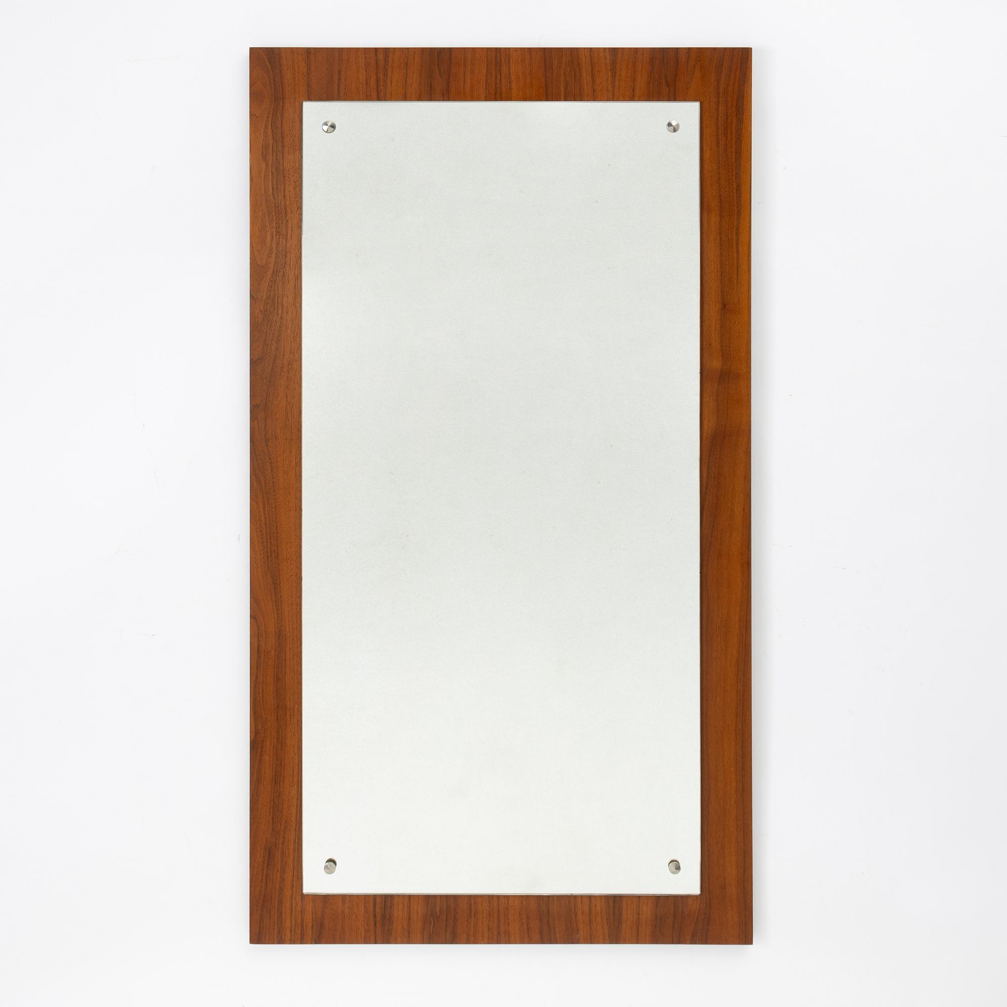 Mirror, Glas & Trä, Hovmantorp, Sweden, mid-20th century. Model 7084.