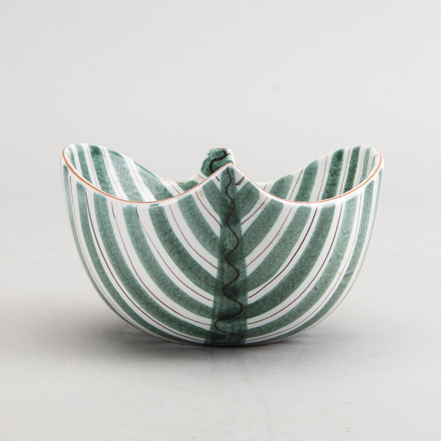 STIG LINDBERG, SKÅL, fajans, Gustavsberg.