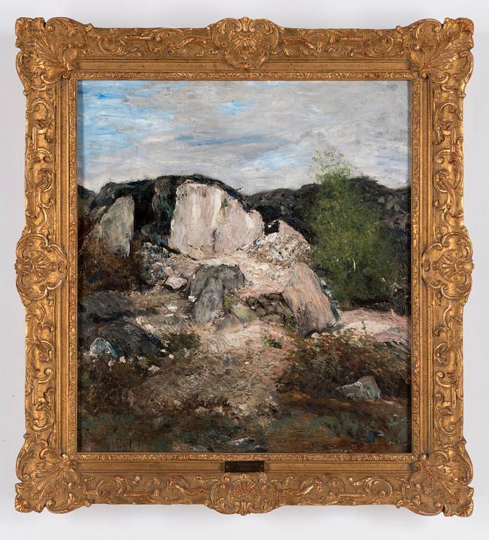 Carl Fredrik Hill, "Kalkbrottet" (The Lime Quarry).