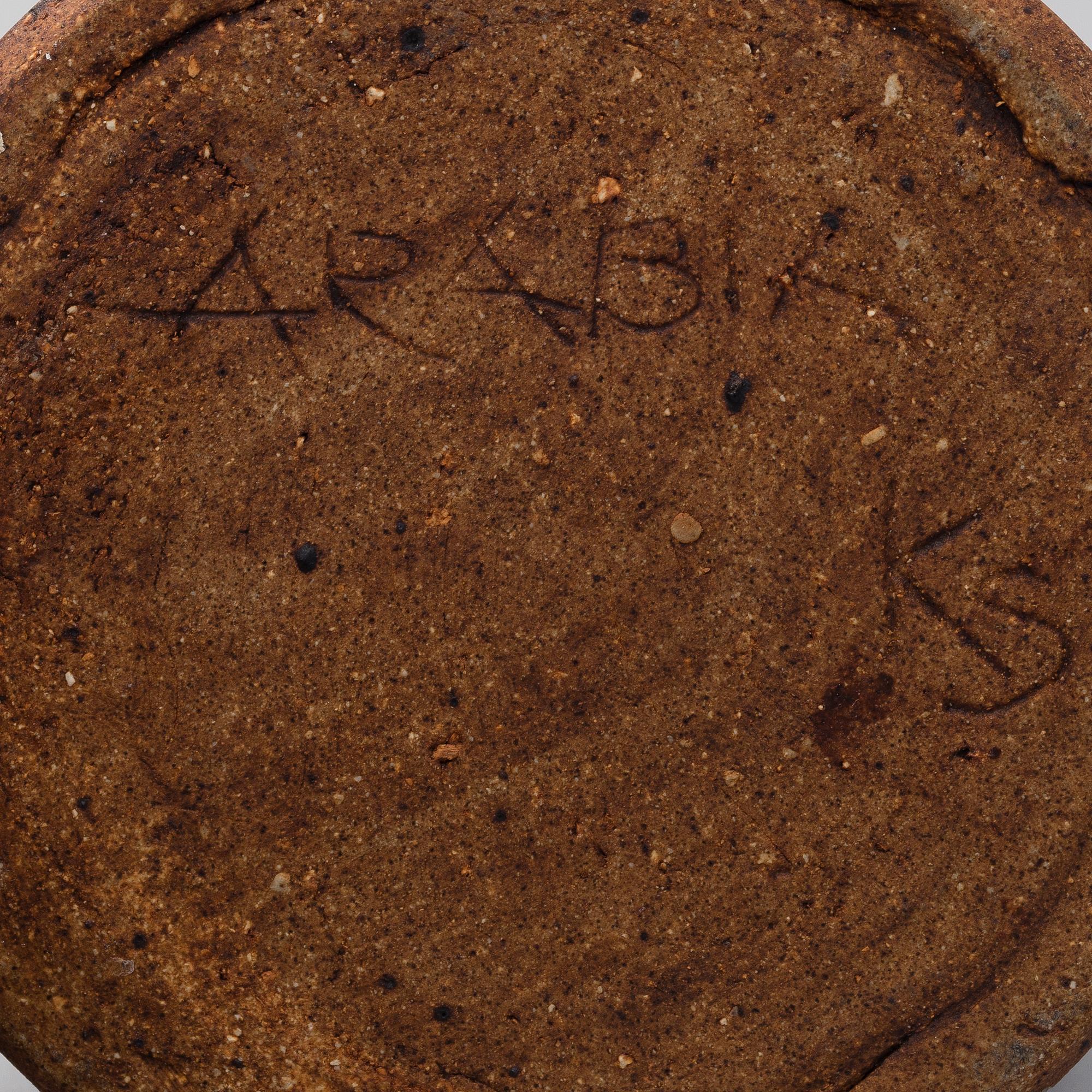 KYLLIKKI SALMENHAARA, KERAMIIKKAKANNU. Sign. KS, Arabia. 1950-luku.