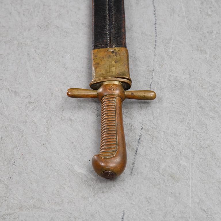 Faskinkniv, Tyskland, 1800-talets mitt.