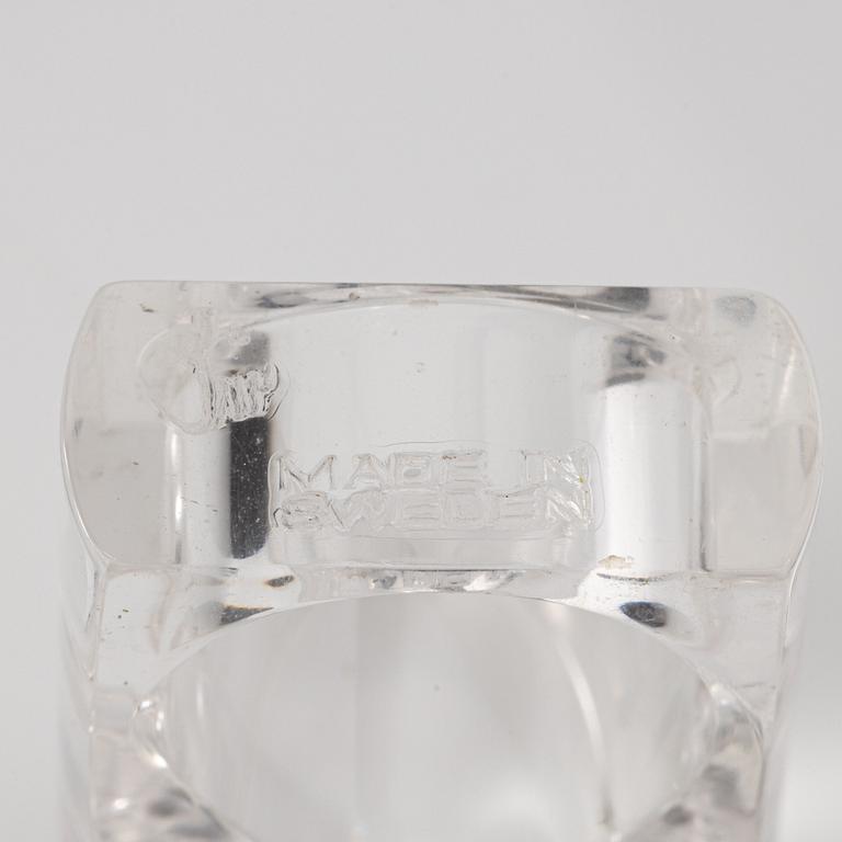 Siv Lagerström, three rings, acrylic plastic, 1970s.