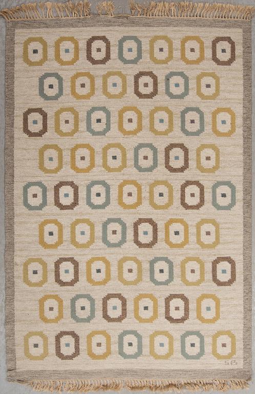 MATTA, rölakan, "Ögonstenar", monogramsignerad SB (Sigvard Bernadotte), ca 242 x 165 cm.