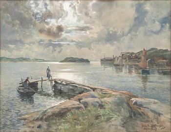 Anna Gardell-Ericson,  Motiv från Lysekil.