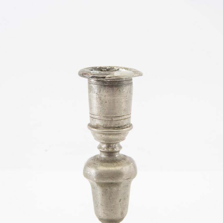 Johan Ringeltaube candlestick, Linköping, 1740s/60s.