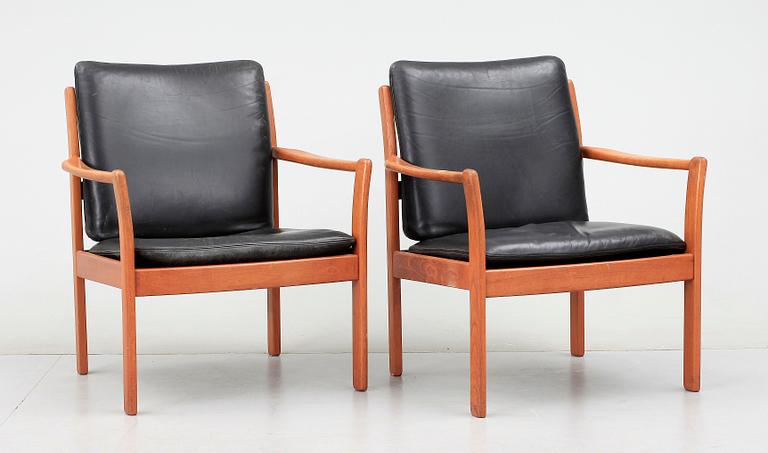 FÅTÖLJER, ett par, Sverige, 1960-tal.