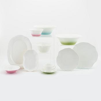 A 98 piece porcelain dinner service, 'Mira Colore', Villeroy & Boch.