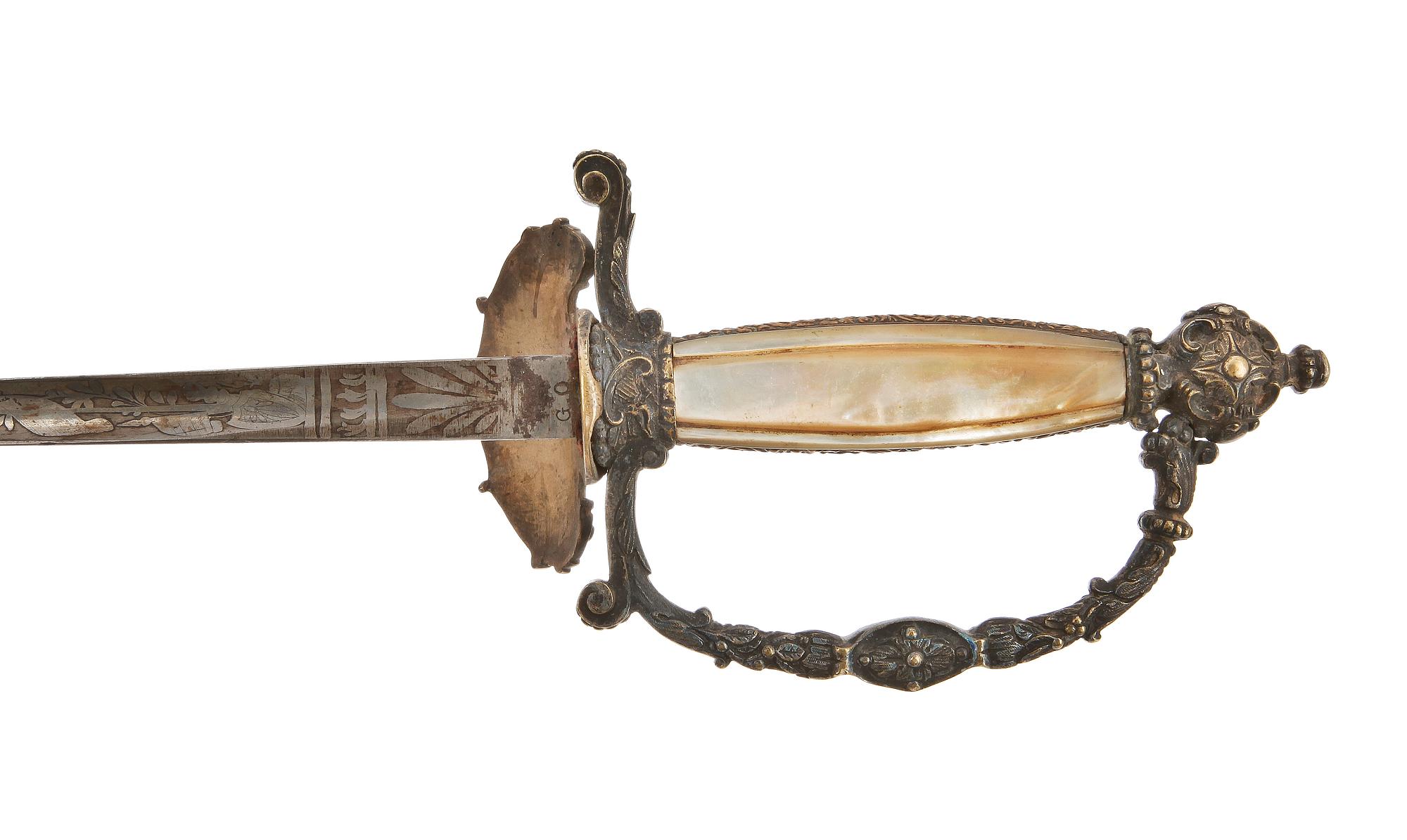 DRÄKTVÄRJOR, 2 st, 1800-tal.