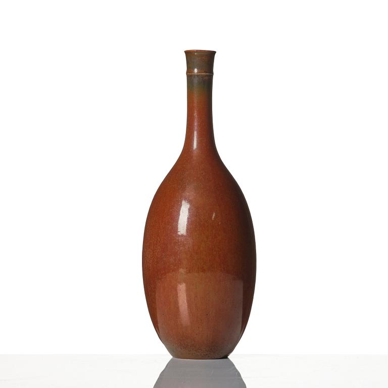 Stig Lindberg, a stoneware vase, Gustavsberg studio, Sweden 1969.