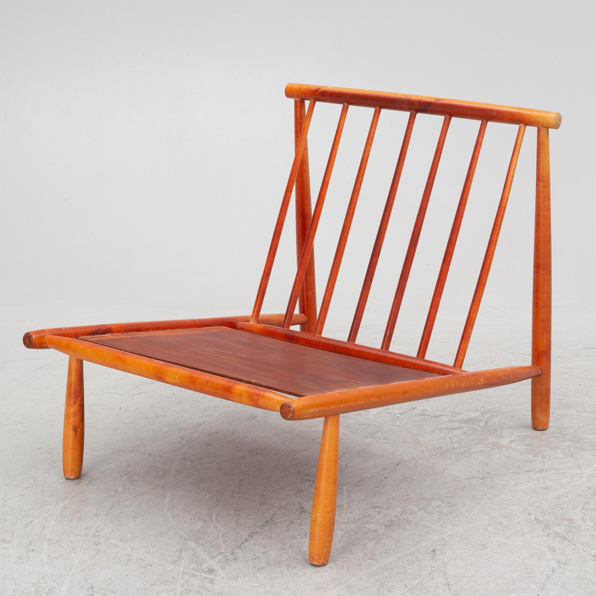 Alf Svensson, fåtölj, ” Domus”, Dux, 1950-tal.