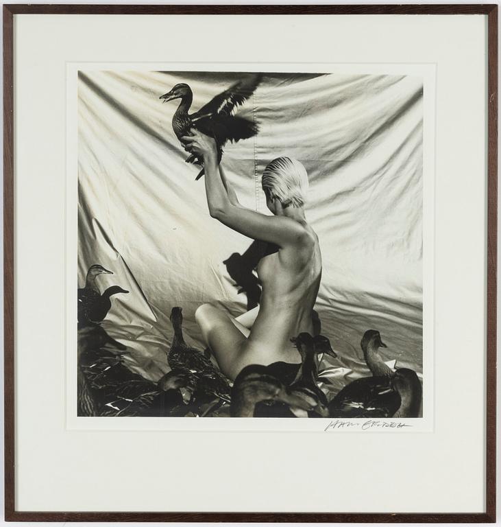 Hans Gedda, photograph signed.