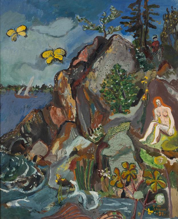 Sven X:et Erixson, Summer Day by the Sea.